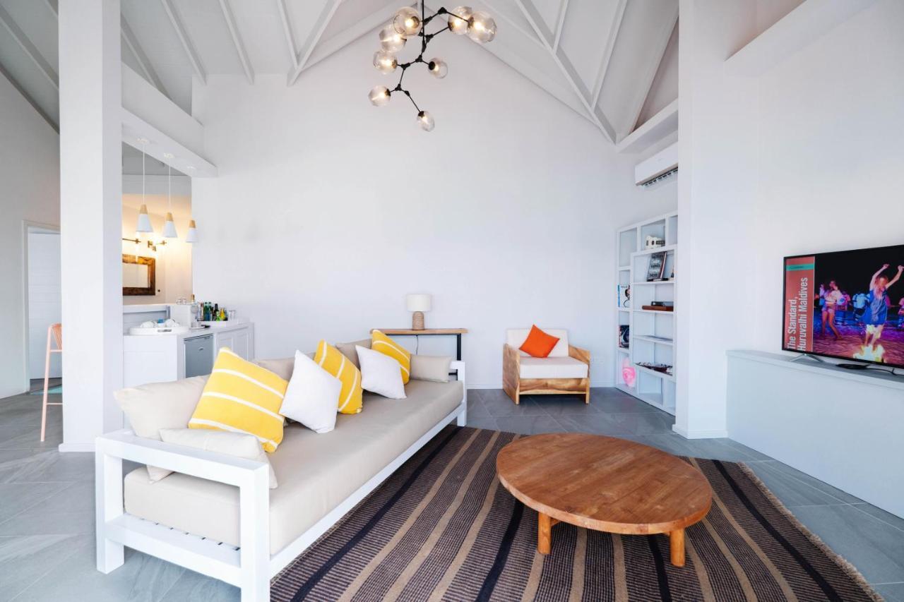 The Standard, Huruvalhi Maldives (Adults Only) Meedhoo  Exterior photo Living room